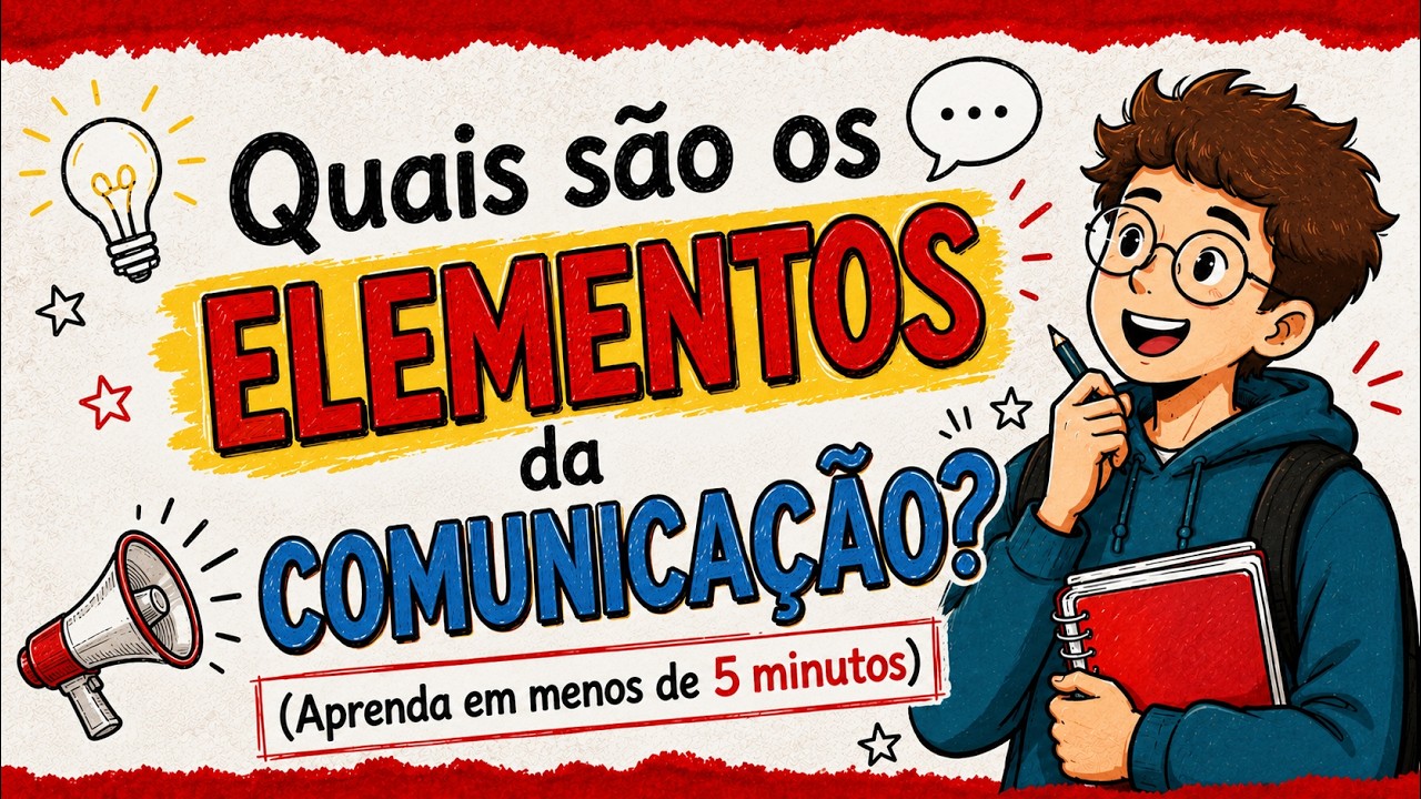 Quais são os ELEMENTOS da COMUNICAÇÃO? (Aprenda em menos de 5 minutos) I Português On-line
