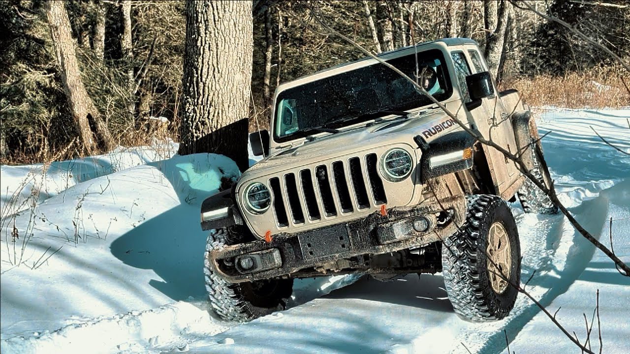 Snowy Off-Road Adventure: Gladiator, Wrangler, Tacoma & Grenadier at Flagpole Knob