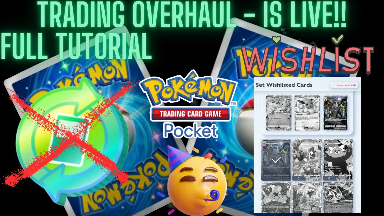 MASSIVE Trading Overhaul  - TCG Pocket Update Just Dropped!