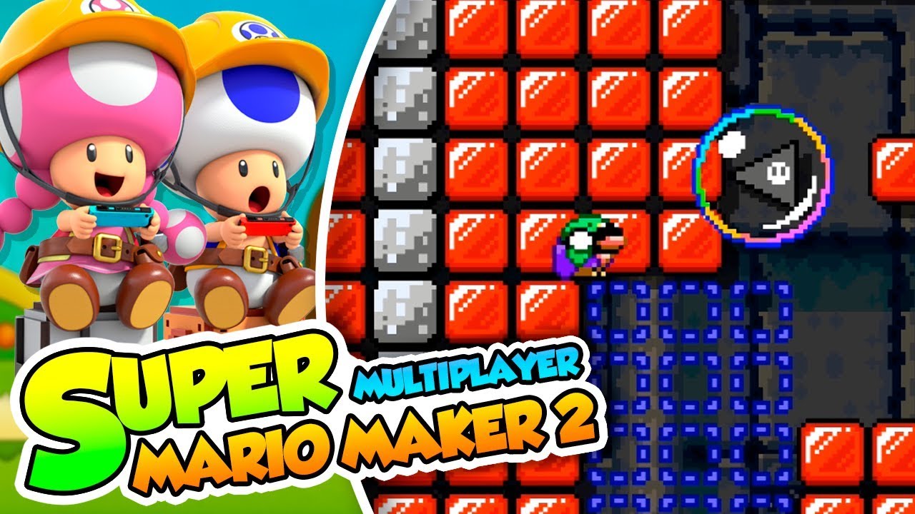 ¡Sacame de aqui! *DUELO* - Super Mario Maker 2 (Multijugador) DSimphony y Naishys