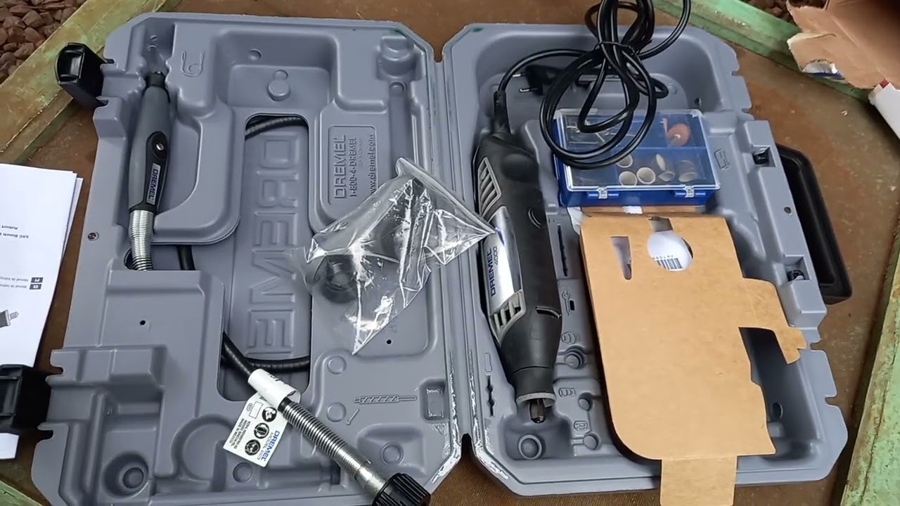 COMPREI FERAMENTAS uma micro retifica
