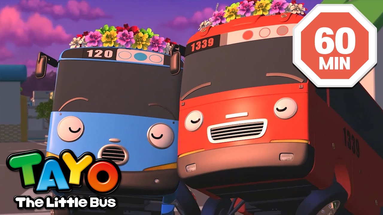 [60分] タヨ 人気エピソード🚌 l キャンプの準備をしています🏕 l ちびっこバス タヨ