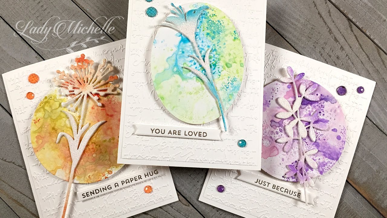 Wildflower Trio of Cards