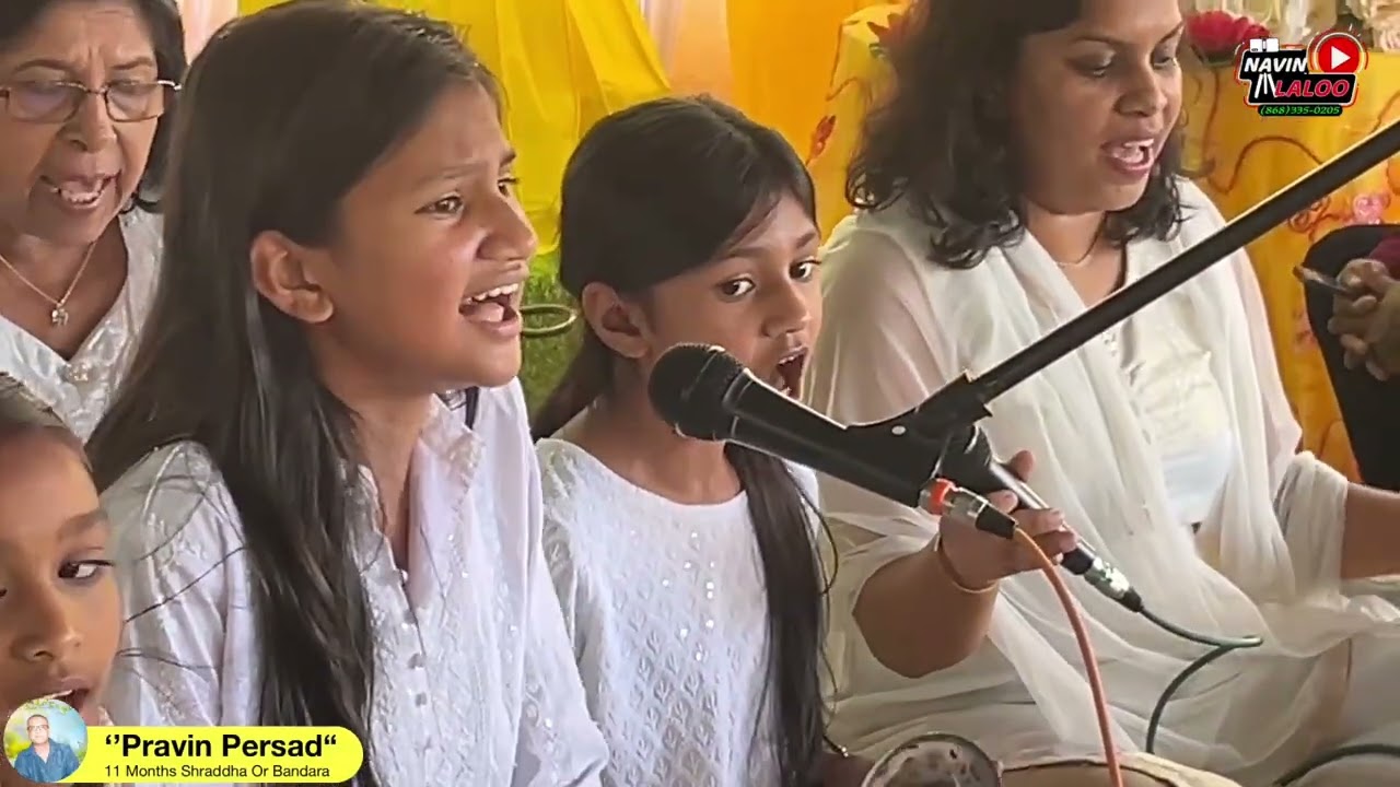 Chowtal Singing Recorded Live At Pravin Persad 11Months Bandara Dolak By Pravir Persad