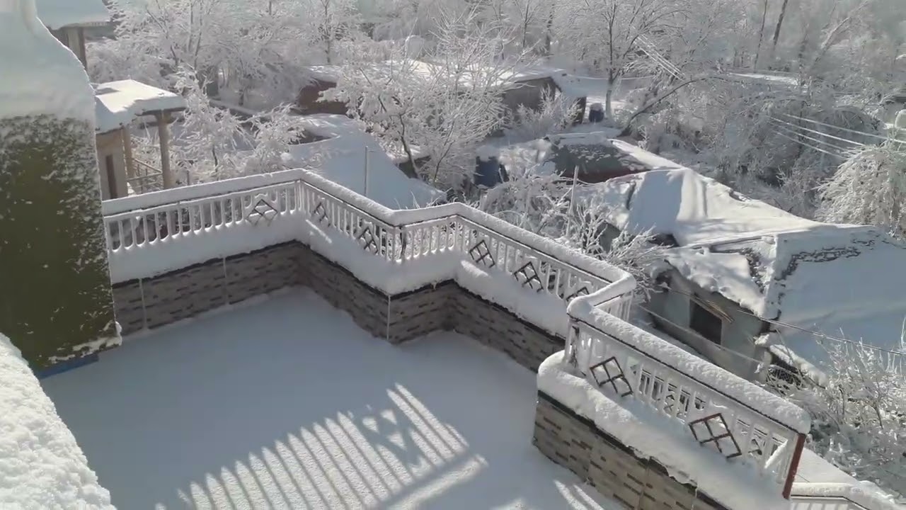 Rawalakot Snowfall Jan 24, 2026.