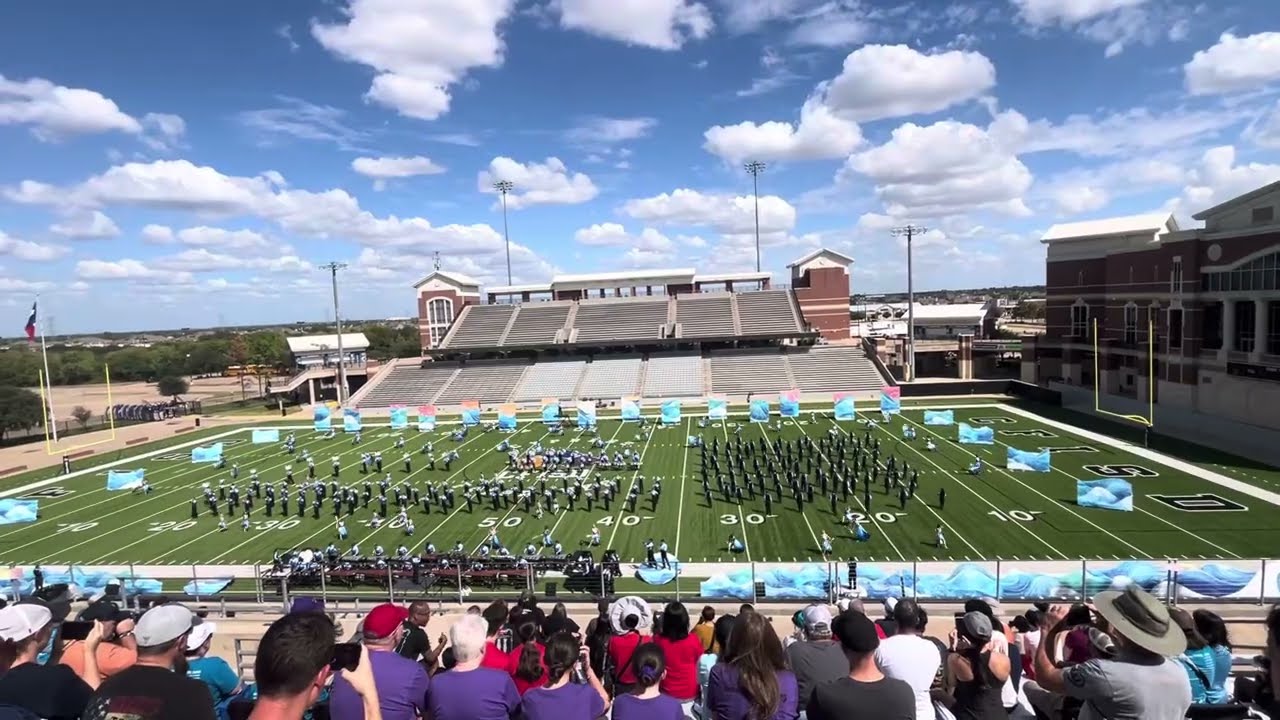 Bridgeland High School Marching Band show “Cerulean” 2025 show at Battle at the Berry competition 