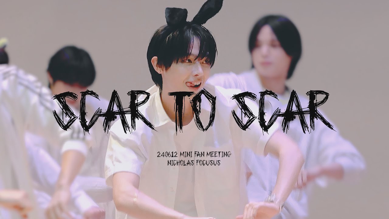 [4K] 240612 'Scar to Scar' &TEAM NICHOLAS FANCAM l 스투스 니콜라스 직캠 @SAMIDARE MINI FAN MEETING