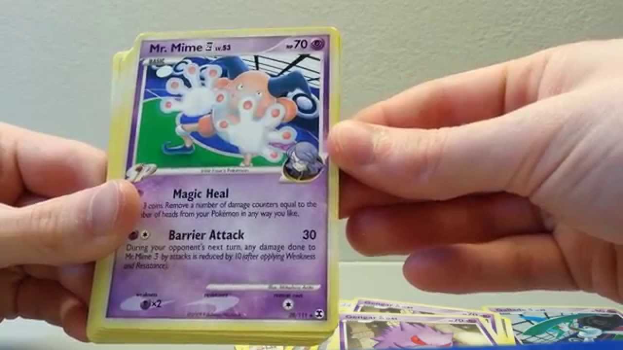 Pok&eacute;mon Platinum Rising Rivals: Cutting Edge Theme Deck Opening