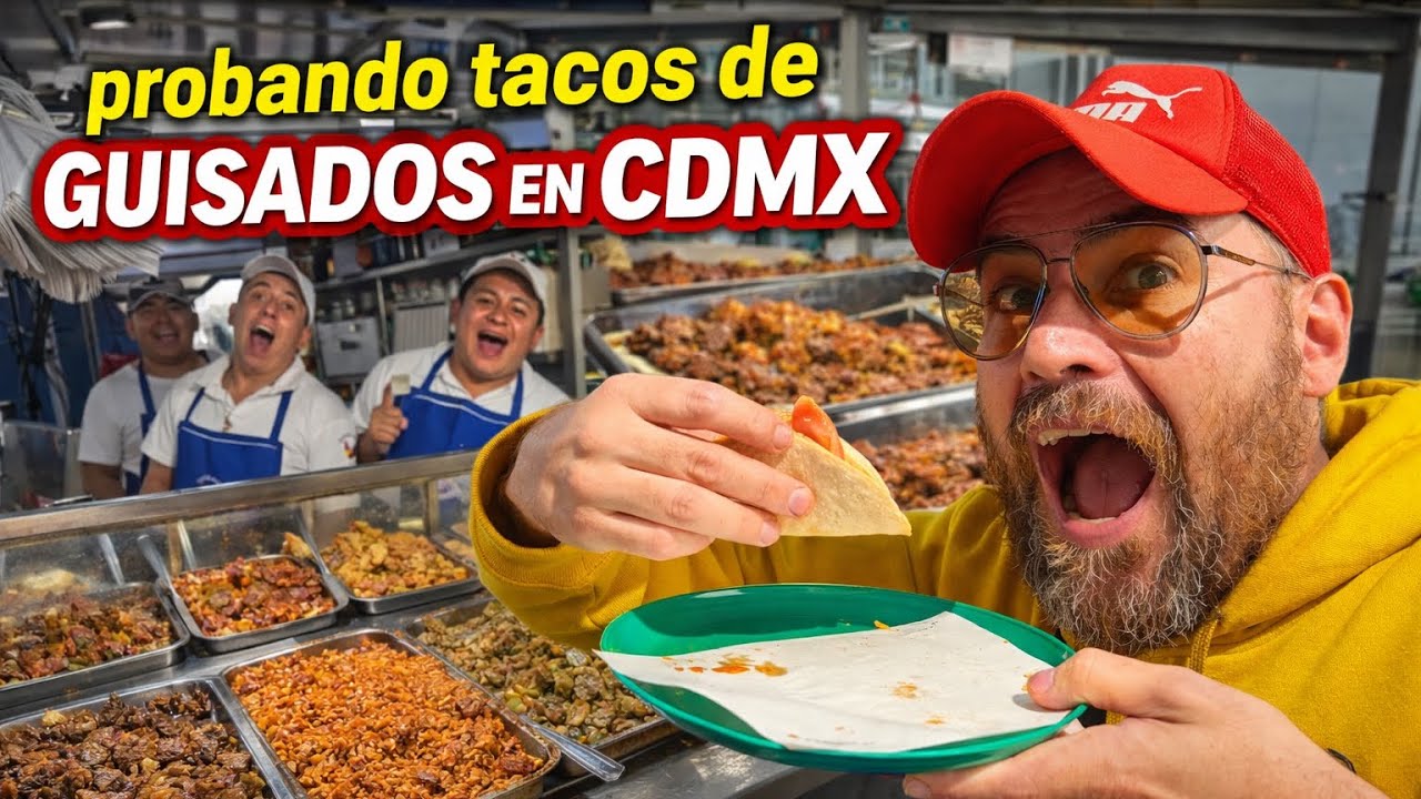 Me fui a probar los tacos de guisados en CDMX 
