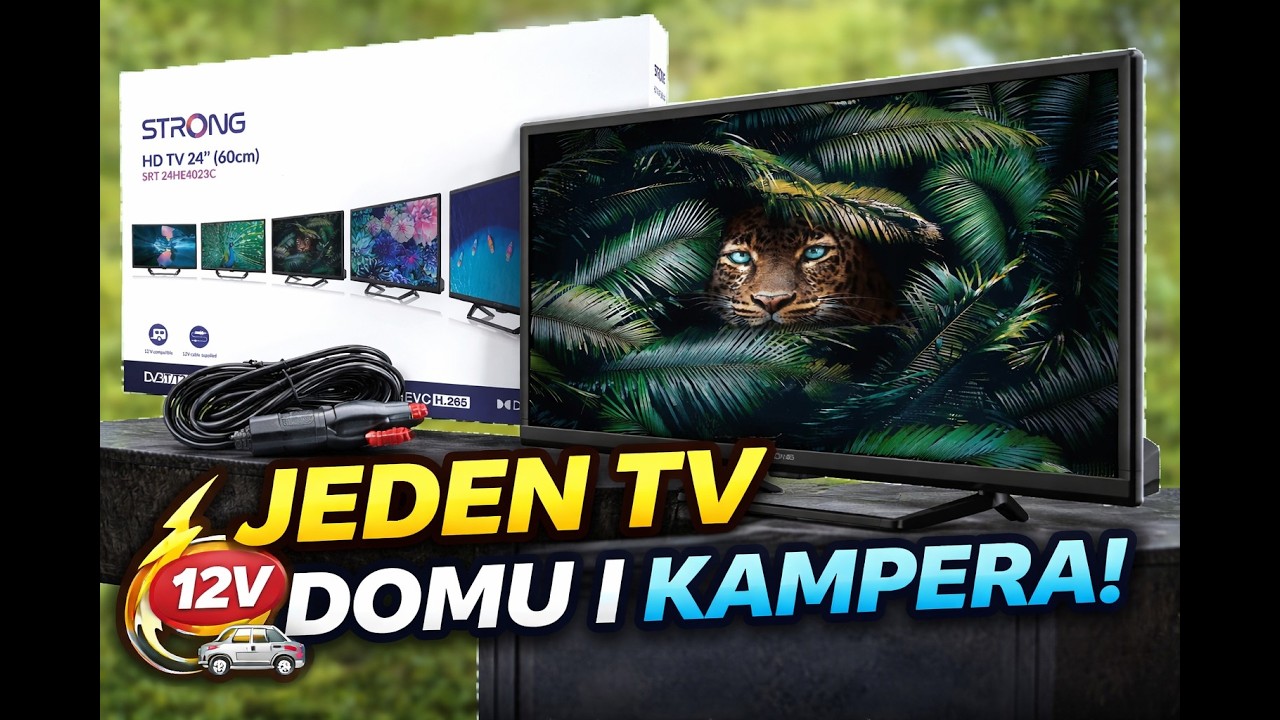 Mały telewizor do wszystkiego &ndash; dom, kamper, auto!