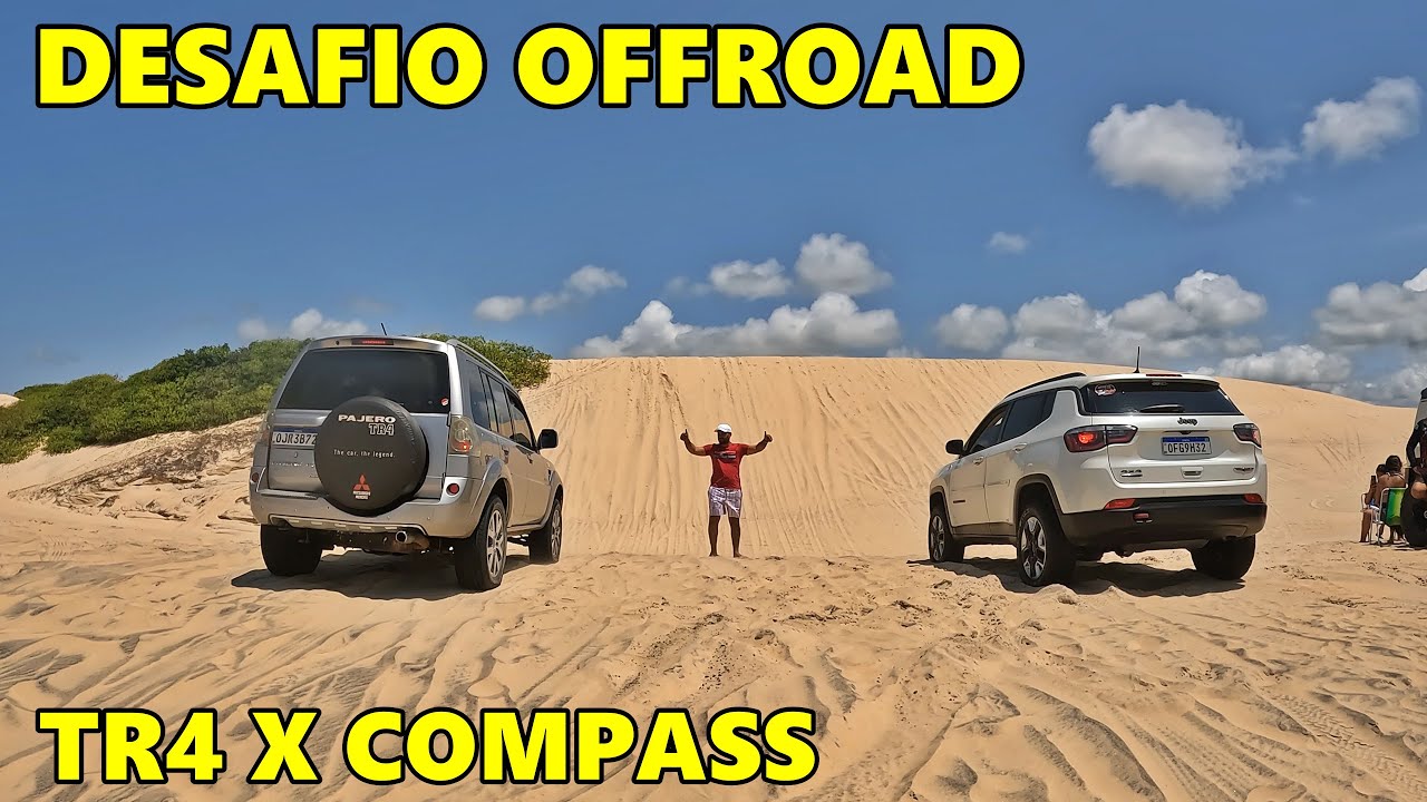 DESAFIO- JEEP COMPASS X TR4 E TRACKER X TR4
