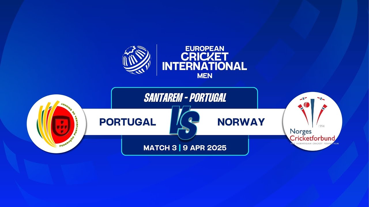 Match 3 - POR vs NOR | Highlights | ECN Portugal-Norway T20I, 2025 | 9 Apr 2025 | ECN25.016