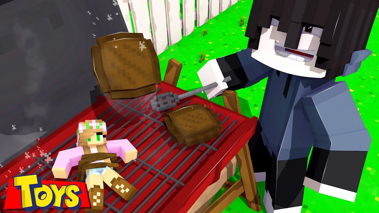 Evil Brother COOKS ME on the BBQ in Minecraft