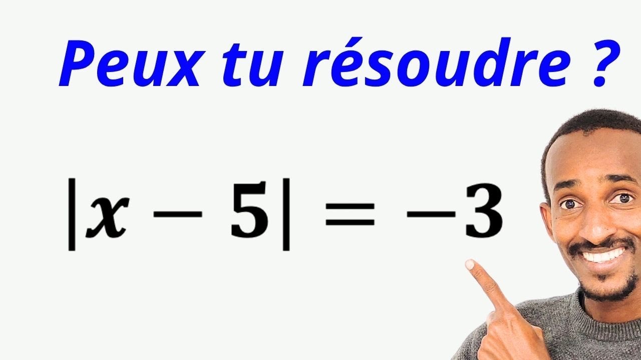 Equations avec valeur absolue 