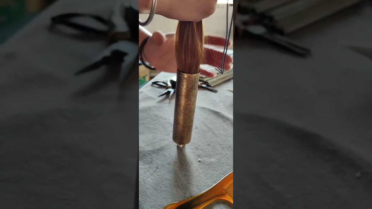 Horsehair Wall Lamp 7.1"