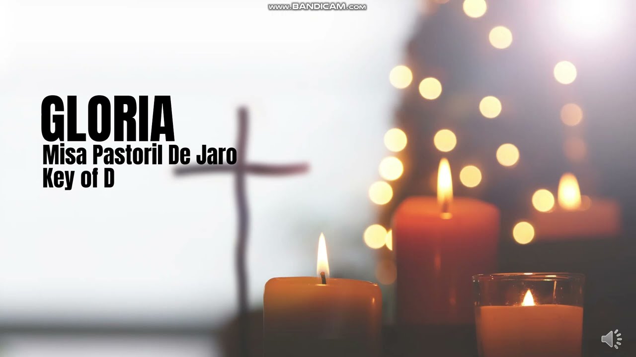 Gloria (Misa Pastoril de Jaro) - Key of D