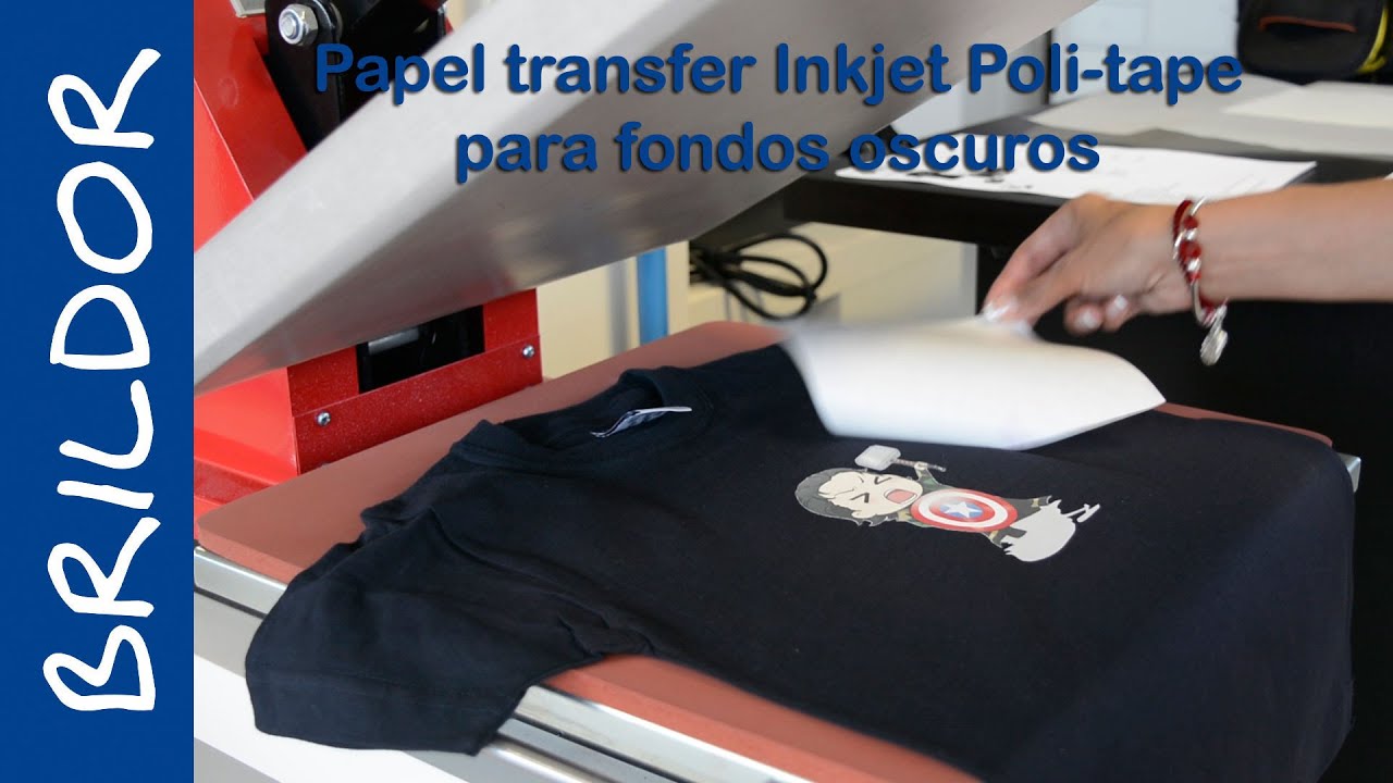 C&oacute;mo aplicar papel transfer inkjet para fondos oscuros