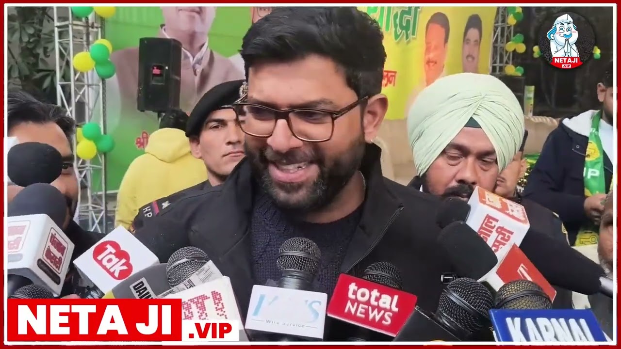 Once again, INLD's youth leader Karan Chautala and INLD leader Abhay Singh Chautala were taken to task.