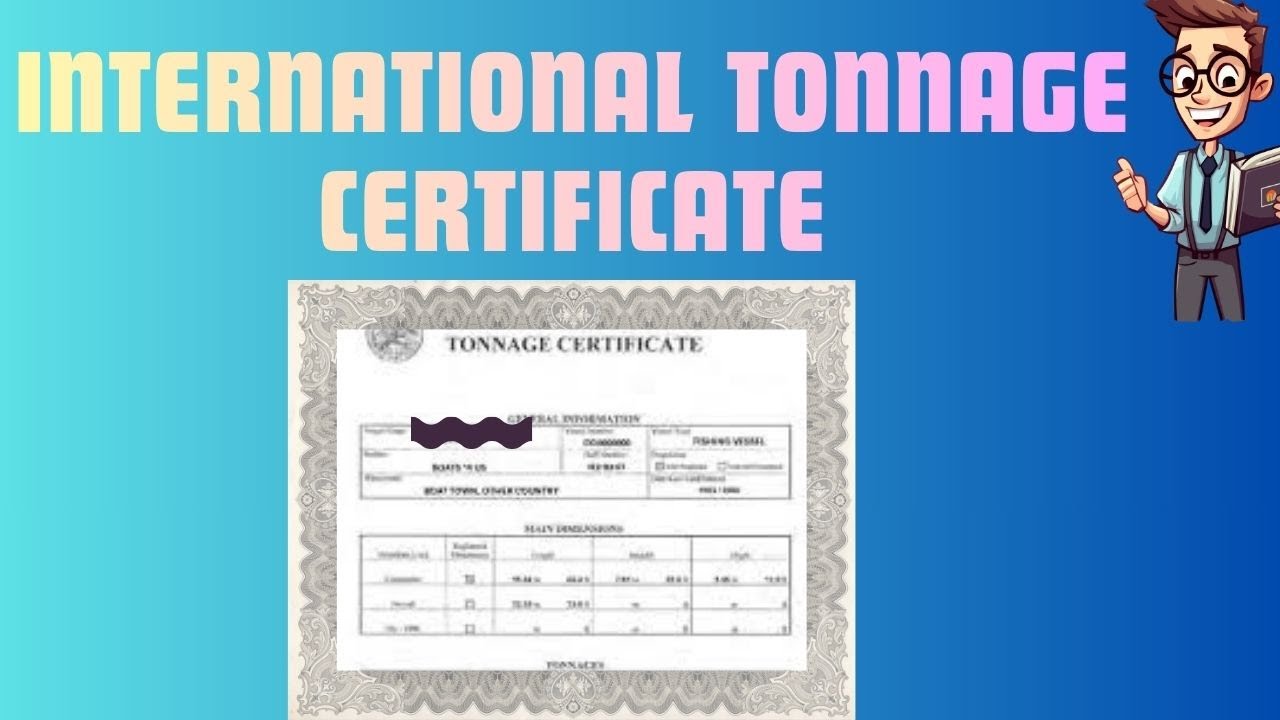 International Tonnage Certificate