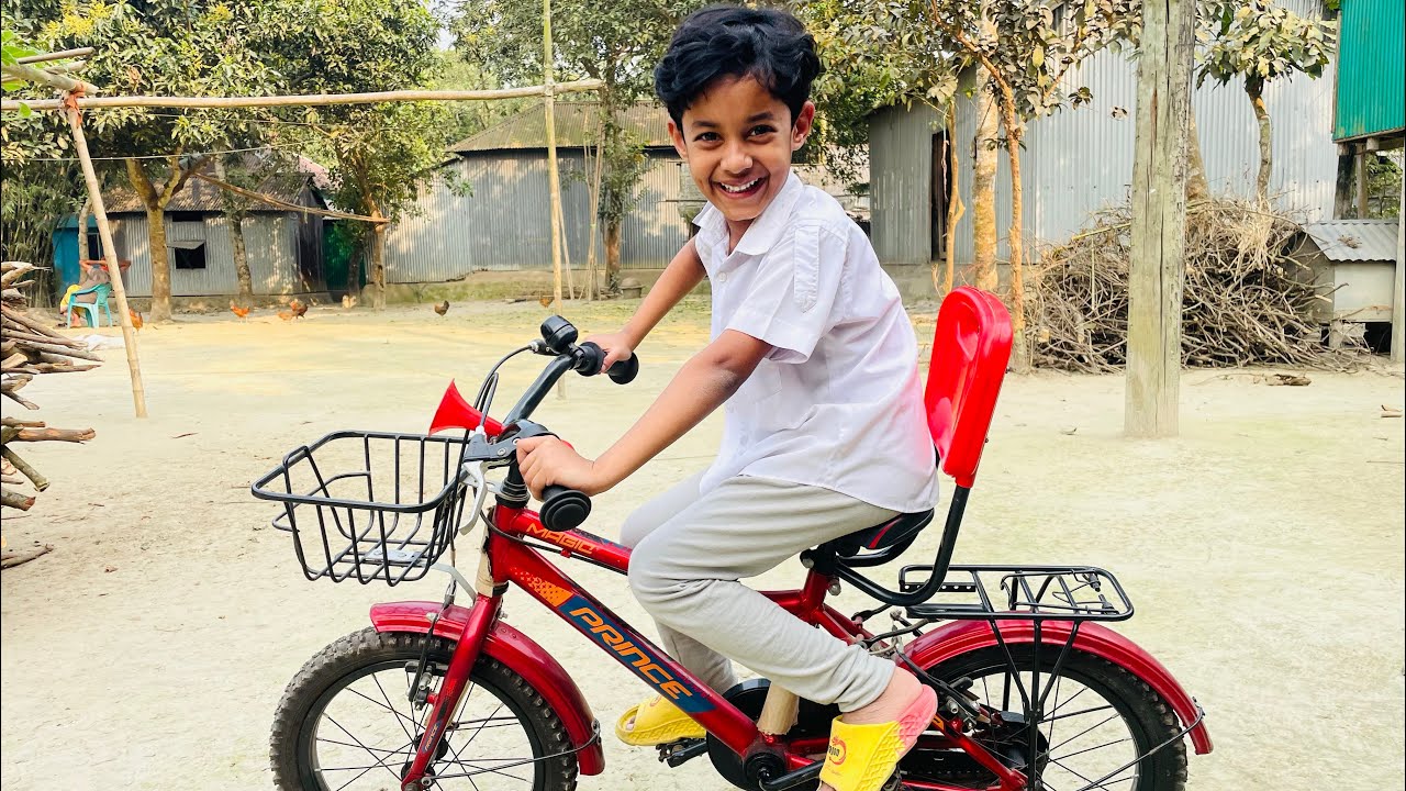 নতুন সাইকেল পেয়ে আরিয়ানা খুব খুশি 😀 Sabbirori vlogs