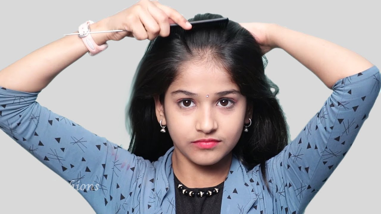 Beautiful Self Hairstyle for Girls || Self Hairstyles 2019 || Quick Hairstyles for Party/Wedding