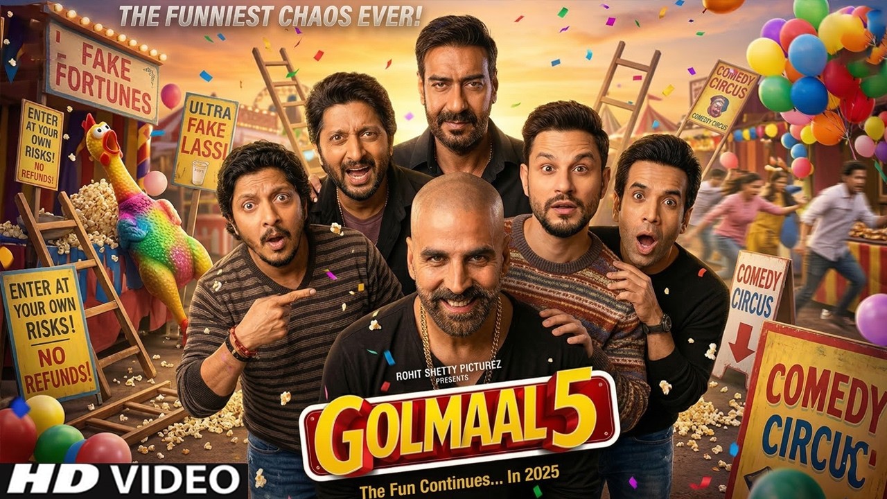 Golmaal 5 Teaser | Akshay Kumar, Ajay Devgn | Golmaal 5 Trailer | Golmaal 5 Announcement | Rohit S