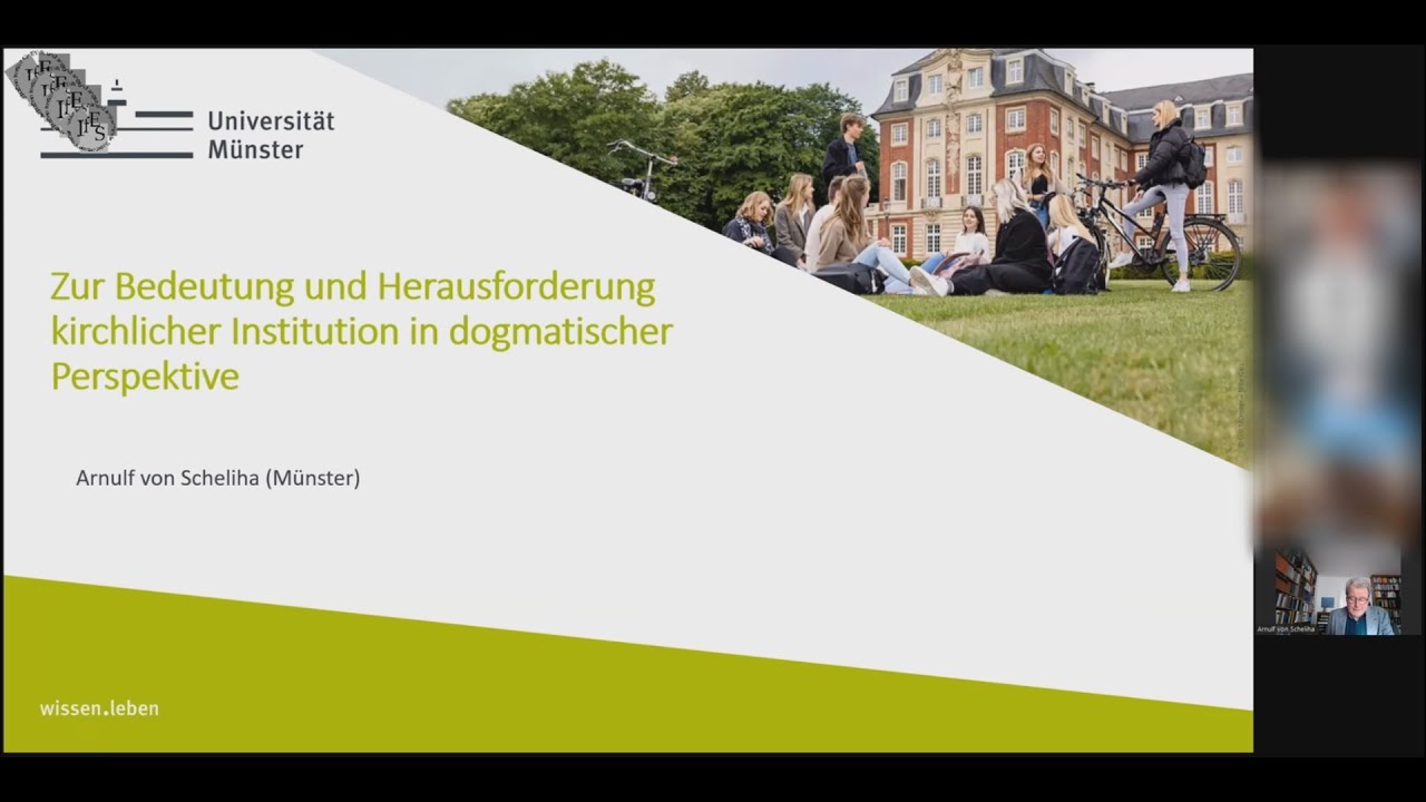 Arnulf von Scheliha: Bedeutung & Herausforderung kirchlicher Institution in dogmatischer Perspektive