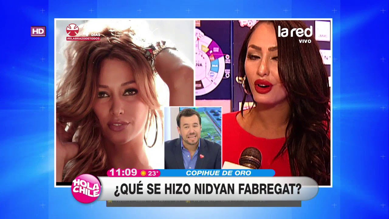 ¿Qué se hizo? El rostro de Nidyan Fabregat que no pasó desapercibido en los Copihue de Oro