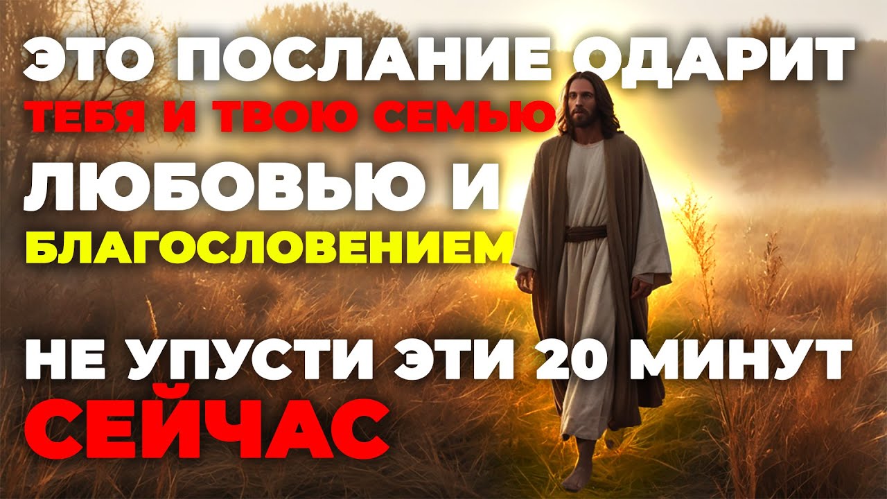 Ты остаёшься под Моим покровом и любовью 🙏 | Иисус говорит | Божественное послание сегодня