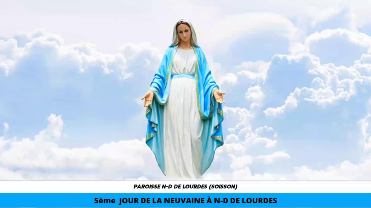 Jeudi 06 Février 2026 || 5ème JOUR DE LA NEUVAINE À N-D DE LOURDES