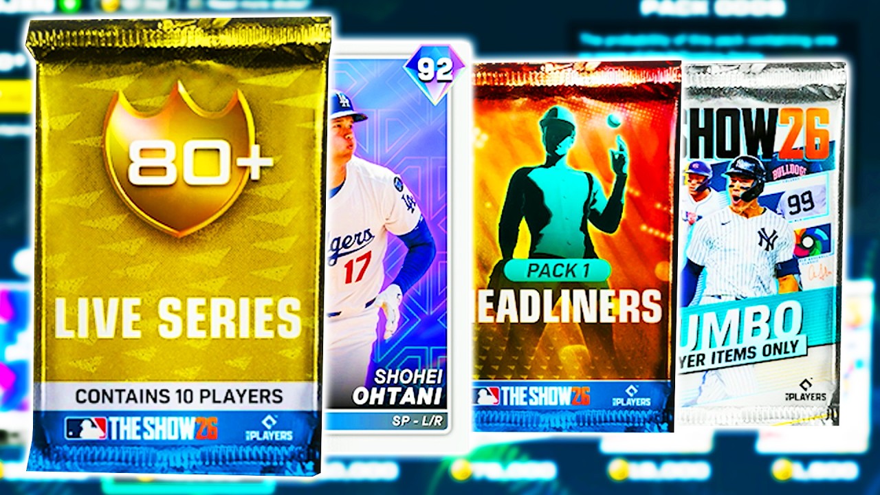 NEW PACKS in MLB The Show 26...
