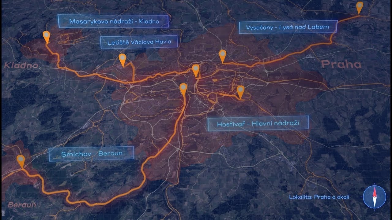Modernizace železnice v Praze a okolí