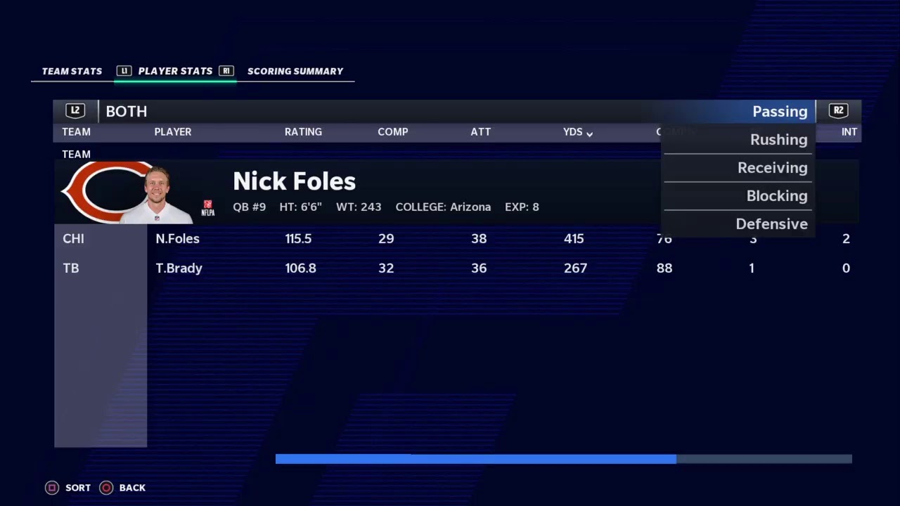 Madden 21  Bears Franchise Year 1