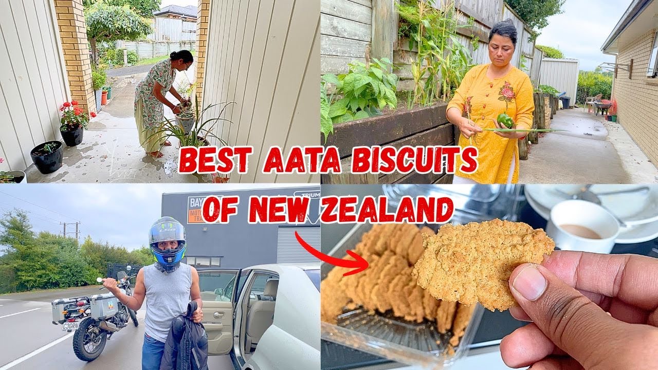 We found BEST AATA BISCUITS of New Zealand || Bike is ready for Summer Adventure