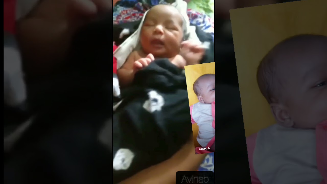 newborn baby is very hungry