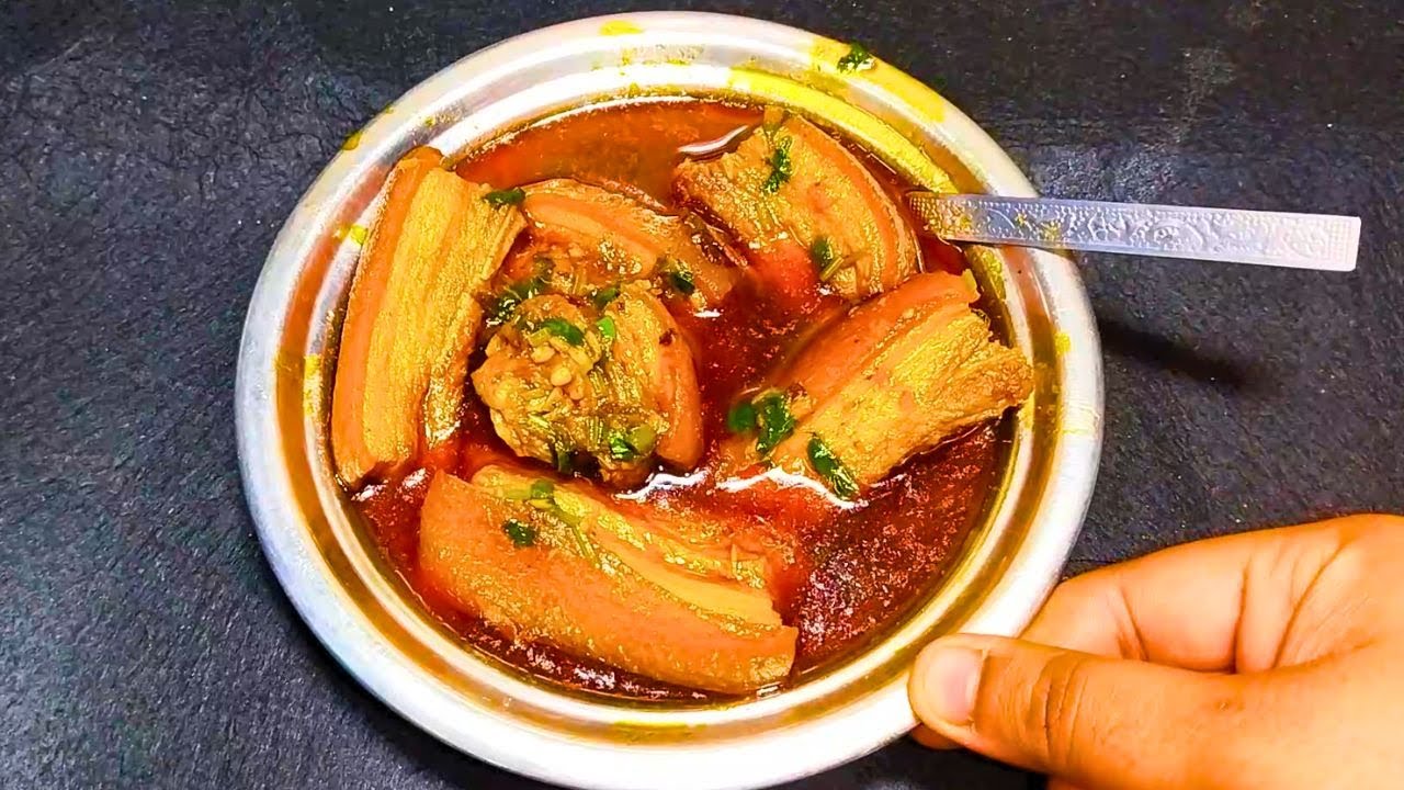 Spicy Masala Pork Curry Recipe | Indian Desi Village style | Jai Kitchen King |