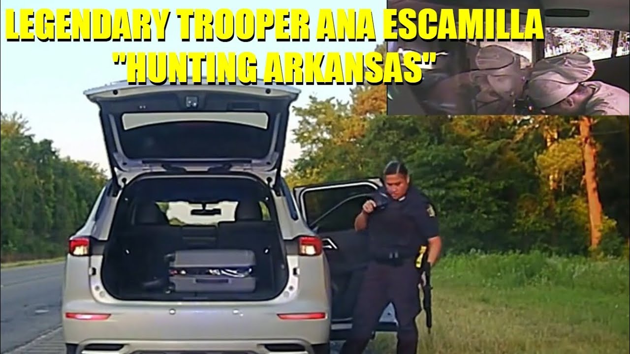 Легендарный полицейский из Арканзаса Ана Эскамилья охотится на межштатных автомагистралях Арканза...