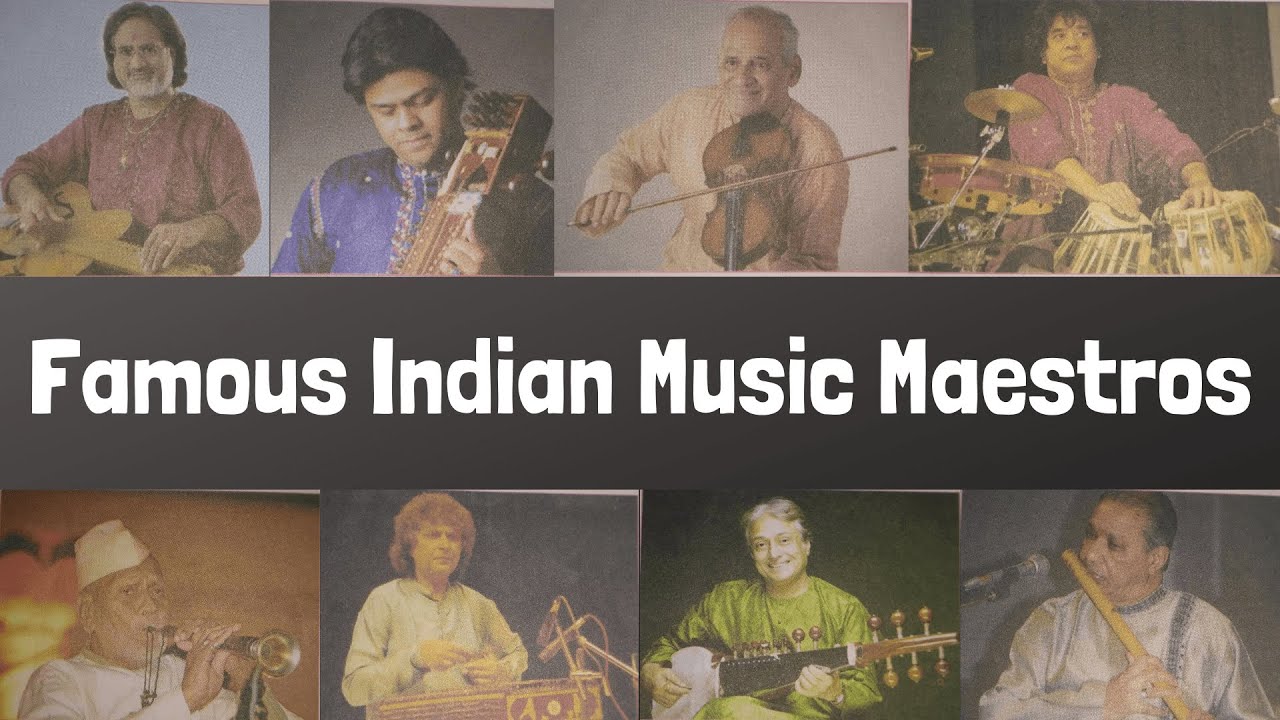 Famous Indian Music Maestros | Musical Maestros GK Vocabulary |  Musical Maestros Of India