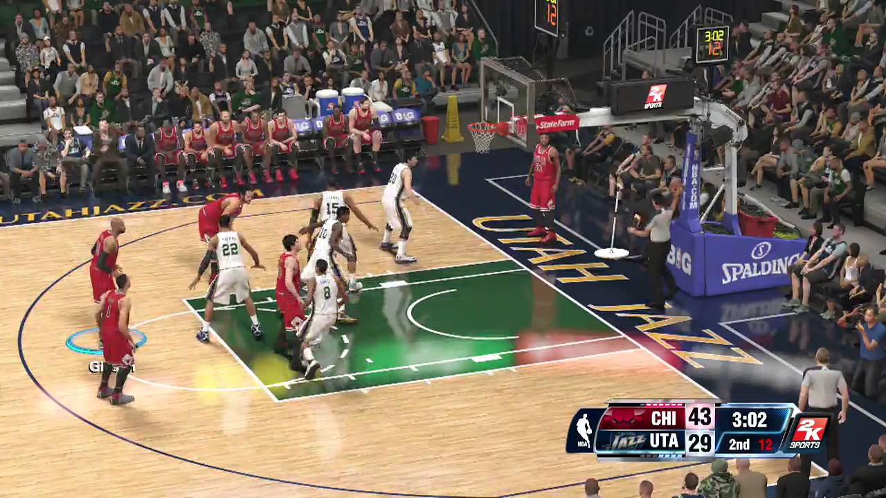 NBA 2K14 Bulls vs Jazz PS4