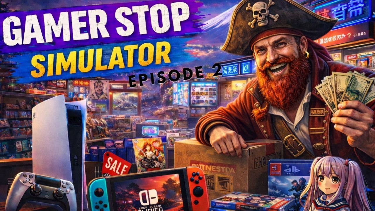 I FOUND SECRETS?! + FIRST BIG SALES! | Gamer Stop Simulator – Logbook Entry #2