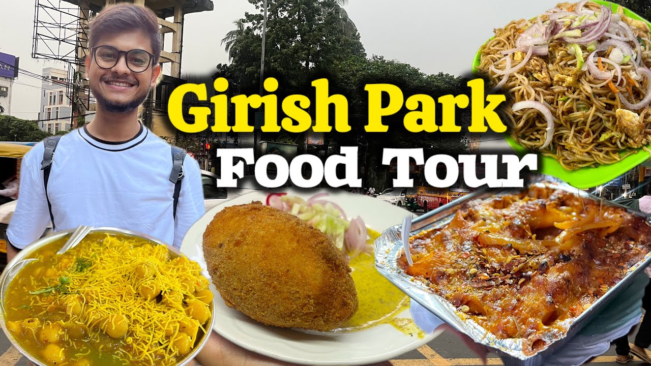 Girish Park Food Tour:Niranjan Agar ডিমের ডেভিল,Baked Pasta,Bandana chat,Waffles | Kolkata Food Tour