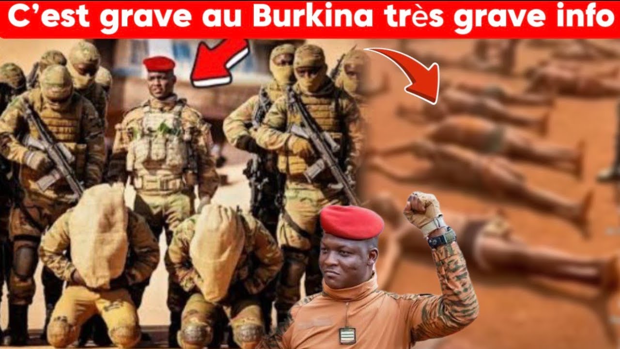 🚨μrgent c’est gr@ve au Burkina et au Mali ibrahime Traoré laπce une fr*ppe m0√rt€ll.e en direct| bon