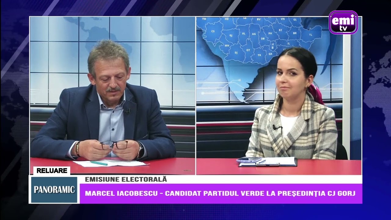 PANORAMIC - EMISIUNE ELECTORALĂ - MARCEL IACOBESCU - PARTIDUL VEREDE - 20 05 2024