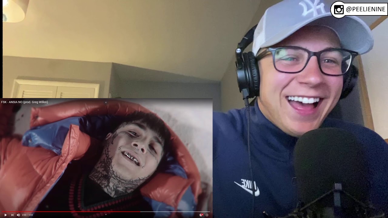 WOW!! ENGLISH REACTION TO ITALIAN RAP! FSK - ANSIA NO (prod. Greg Willen)