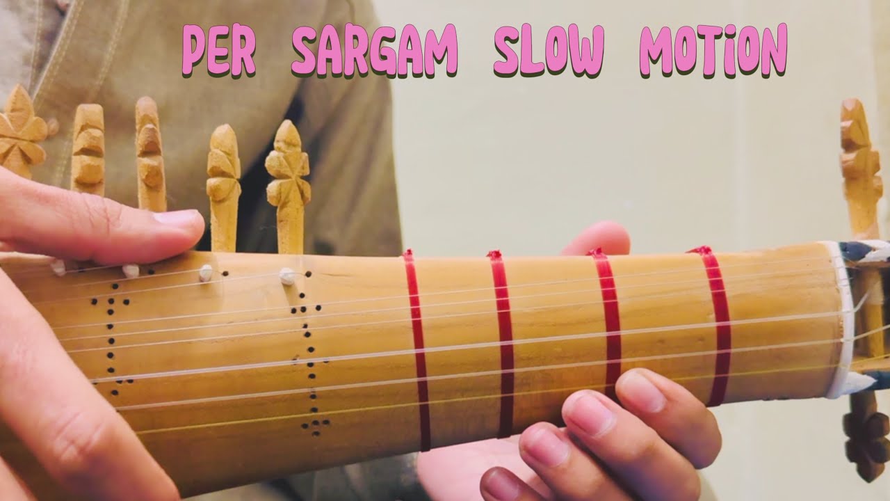 Per Sargam Part 1|Slow Motion Learning. #rabab #rababskills #shop #learning #slowmotion