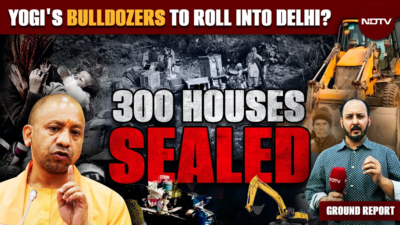 Yogi Adityanath's Bulldozers To Roll Into Delhi? 300 Houses Sealed | Aali Gaon | Delhi Demolition