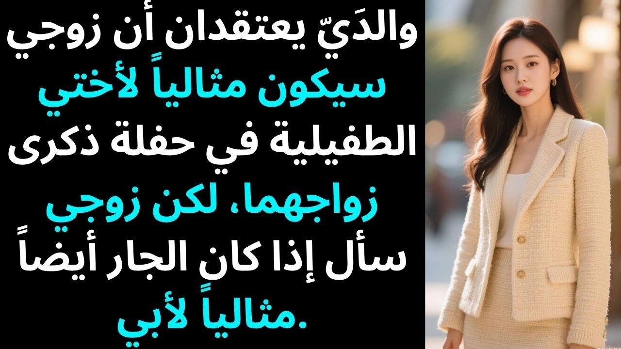 والدَيّ يعتقدان أن زوجي سيكون مثالياً لأختي الطفيلية في حفلة ذكرى زواجهما، لكن…