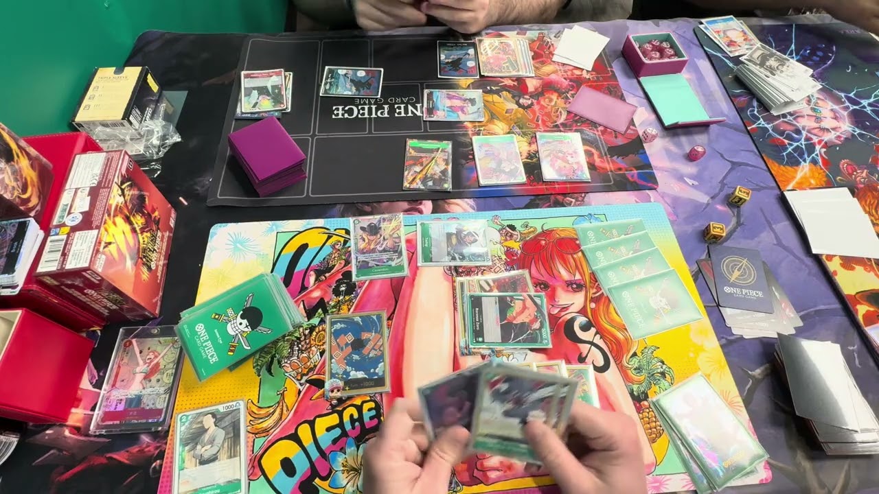 OP12 Green Zoro VS RG Smoker One Piece TCG.