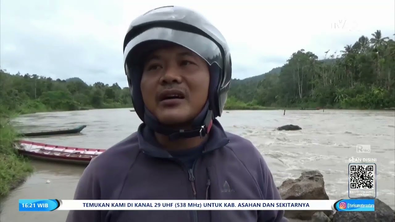 Tidak Adanya Jembatan Darurat di Sungai Noyo Nias Barat Hambat Aktivitas Lalulintas