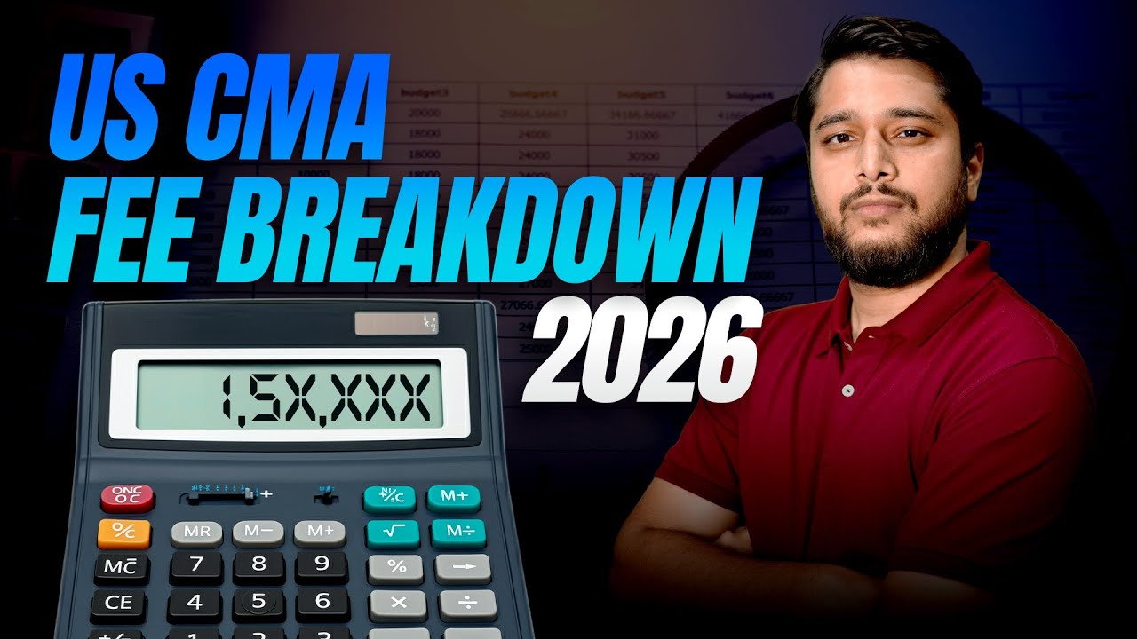 Total COST of US CMA Exam | US CMA Exam Fees Explained 2026